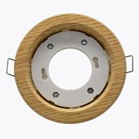 Светильник встраиваемый General GX53-H38-WOOD-OAK 220В Дуб светлый 106х90х35мм картинка 